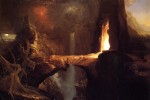 This Week’s Art: Expulsion – Moon and Firelight