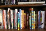 My art technique and artist bookshelves